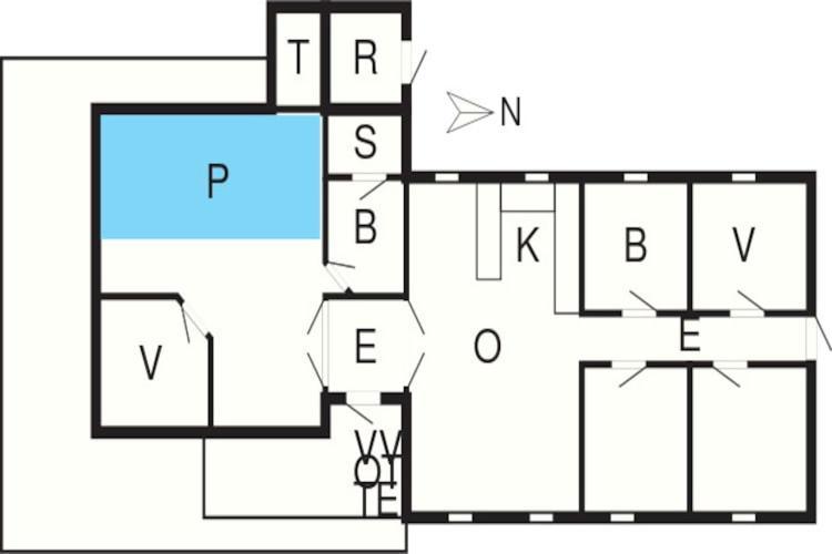 9 Person Holiday Home In Juelsminde Sonderby  المظهر الخارجي الصورة